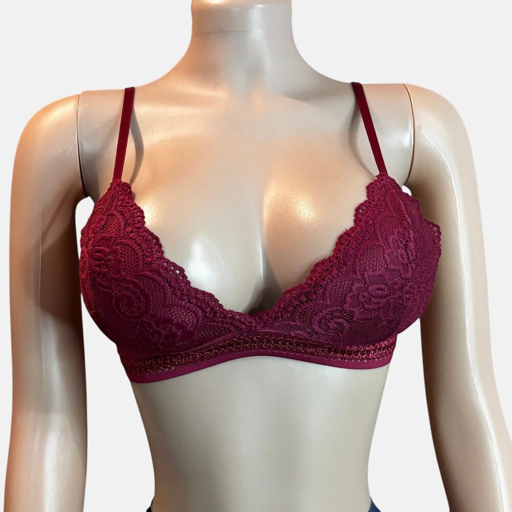 French Style Floral Lace Bralette
